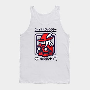 Light Warrior - Red Mage Tank Top